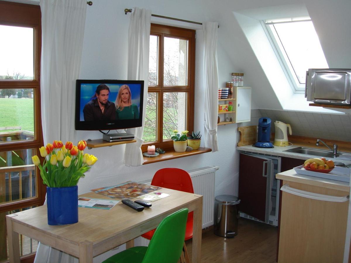 Ferienwohnung Stockrose ミデルハーゲン エクステリア 写真